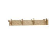 Robas Lund Patère Murale/Porte-Manteau, Chêne, B/H/T: 80/13/12 cm