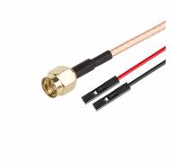 ROBAUN 1pc SMA/SMB RF mâle Femelle vers connecteur Jack Dupont Plug Test câble Adaptateur RG316 20 cm Nouveau(SMAJ-DupontK,100CM)