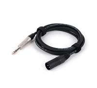 ROBAUN Câble audio jack 6,35 mm (1/4 po) stéréo mâle vers connecteurs mâles 3 broches en plastique(B,2.9M)