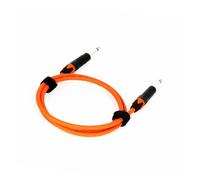 ROBAUN Câble audio jack 6,35 mm mâle 6,35 mm asymétrique for guitare électrique, basse, clavier, mixeur, 1 pièce(Orange,1M)