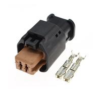 ROBAUN Connecteur de capteur Automobile, 1 à 20 Jeux de 2 Trous, 3 Types 1801176-5, Prise de câble (Color : DJ70272-1.5-21, Size : 1Set)