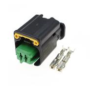 ROBAUN Connecteur de capteur Automobile, 1 à 20 Jeux de 2 Trous, 3 Types 1801176-5, Prise de câble (Color : DJ70273-1.5-21, Size : 5Sets)