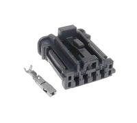 ROBAUN Connecteur de Faisceau de câbles de Prise électrique Automobile, 1 Jeu de 4 Broches, 1.5mm, 98817-1041, 98822-1041, avec bornes(1 Set Female)