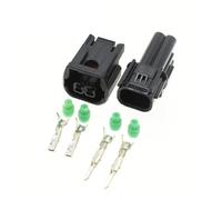 ROBAUN Connecteur de fil de phare automobile, 1 à 20 jeux de 2 broches, prise électrique, faisceau de câbles, prise 6181-6851 6189-7408 (Color : Male female set, Size : 5Sets)