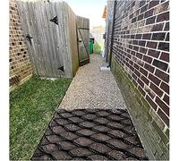 ROBAUN Garden Retaining Wall Grid Grille de Sol en Gravier de Pois, stabilisateur de Pavage, 2" de Profondeur, grilles de Pente de stabilisation d'allée for allées de Jardin, allée(5x7m/16x23ft)