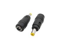 ROBAUN Lot de 2 connecteurs d'alimentation DC 5,5 x 2,1 mm Femelle vers 4,8 x 1,7 mm mâle for Conversion d'interface d'ordinateur Portable