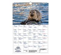 Robbenzauber Calendrier 2023 Motif phoques et lions de mer Format A3 Seelenzauber