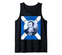 Robbie Burns - en Bleu Oidhche Bhlas Burns and Saltire Débardeur