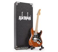 Robbie Robertson (The Band) - Réplique de Guitare Miniature - Cadeaux de Musique - Ornement Fait à la Main