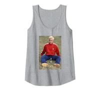 Robbie Williams de Take That in 1995 par Andy Willsher Débardeur, Femme, Gris Chiné, L