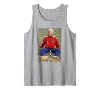 Robbie Williams de Take That in 1995 par Andy Willsher Débardeur, Homme, Gris Chiné, L