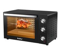 Robby Four à chaleur tournante ROMFT80B 80l 2400w Noir avec tournebroche