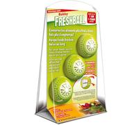 ROBBY Lot 3 Boules Frigo Diffuseur Anti-odeur Désodorisant Freshball Vert