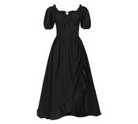 Robe 2025 pour femme avec taille définie, manches courtes, col carré, robe trapèze, volants, robe haute basse avec cordon de serrage 0 Clone Trooper Costume Cosplay, Noir , M