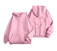 Robe à capuche longue pour femme, forme de robe longue, fermeture éclair sur le devant, design à capuche, style confortable et facile d'entretien, pour superposition par temps froid, voyage et tenue