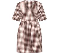 Robe à carreaux femme KnowledgeCotton Apparel Marron XS