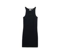 Robe Ã dos nageur cÃŽtelÃ©e brodÃ©e femme Superdry Noir M