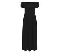 Soaked in Luxury, Femme, Robes, Noir, Taille: 38 FR Élégante Robe Maxi Épaules Dénudées