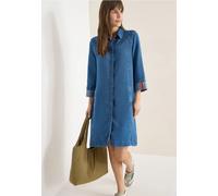 Robe à l'aspect denim
