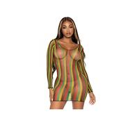 Robe à Manches Longues 86959 Rasta Multicolore
