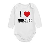 Robe à manches longues pour bébé, robe à manches longues en coton imprimé pour les nouveau-nés de 0 à 1 an