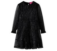 Robe à manches longues pour enfants noir 104 vidaXL