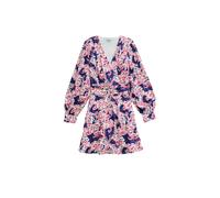 Robe Ã motif floral manches longues femme Salsa Jeans Bleu S