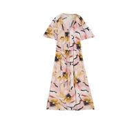 Robe Ã motifs mi-longue col en V femme Tom Tailor Rose 34