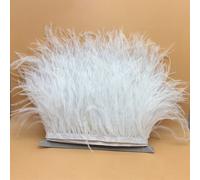 Robe À Ruban En Satin Avec Franges De Plumes, Garniture D'autruche, Couture De Vêtements De Scène Doux, Accessoires De Bricolage, Costumes A