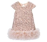 Robe à Sequins Fille sans Manches Petite Paillette Princesse Robe Paillettes paillettes coupe sans manches de mariée scintillante soirée filles de Festival Soirée Robes Noël pour Enfants Bal Bal
