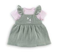 Robe à volants et t-shirt bords de loire pour poupon 36 cm multicolore TU