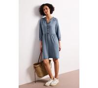 Street One Robe Tunique Aspect Denim Bleu Clair délavé 38