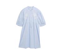 Robe ample avec broderie florale femme Tom Tailor Bleu 42