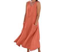 Robe argentée grande taille pour femme - Haut à pompons - Robe patineuse pour femme - Taille 40 - Robe formelle pour remise de diplôme - Satin noir - Mini bleu pour, Orange, XXL