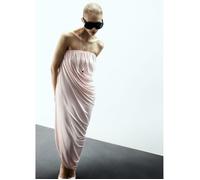 Robe Asymétrique Drapée Bustier