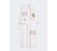 robe avec broderies femme blanche OTHER 42