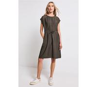 Robe avec détails en maille