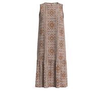 Robe avec imprimÃ© all-over et fronces femme s.Oliver Marron 48