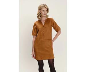 Robe avec un dÃ©colletÃ© fermÃ© femme Greenpoint Marron XL