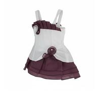 Robe - Bébé/Fille - Cérémonie - Habillée - Blanc - Violet - Saison été - du 3 au 24 Mois 3-6 mois