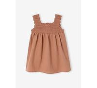 Robe bébé fille sans manches vieux rose 9M(71CM)