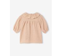 Robe bébé gaze étoilée beige poudré 12M(74CM)