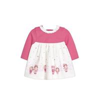 Robe Bébé - MAYORAL - Orchidée - Rose - 95% Polyester - Doublure 100% Coton 4-6 mois
