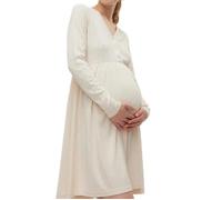 Robe Beige Femme Vero Moda Maternity Rib L
