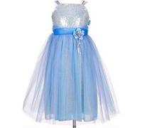 Robe Bleu Et Argent Celena 3-4 Ans