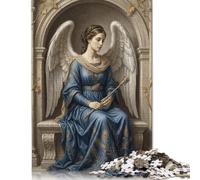 Robe Bleue Ange Gabriel Puzzle 300 Pièces, Décor Spirituel céleste