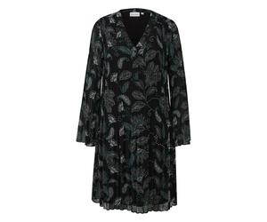 Robe blouse plissÃ©e en mousseline femme COMMA Gris 34