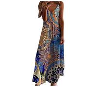 Robe Boheme Femme Chic Et Elegant Mariage Col en V Longue Bohème De Soirée Ete Style Champetre Jeans Cocktail Asymétrique Maternité Plage Couvrant Bikini Taille+ Taille Généreuse Léger Respirant