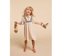 ENVIE DE FRAISE Robe brodée Fille Capsule mère-Fille Sable 3A