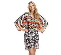 Robe caftan de plage pour femme W231195-Multicolore L